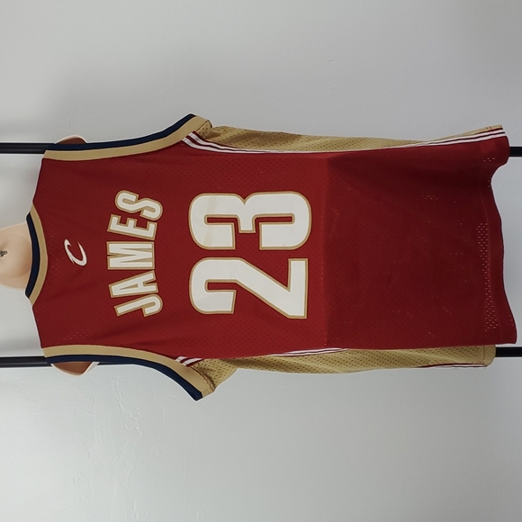 Vintage Nike NBA Cleveland Jersey James #23 size M Length +2 - Picture 4 of 9